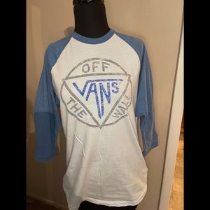Vans off the wall baseball tee